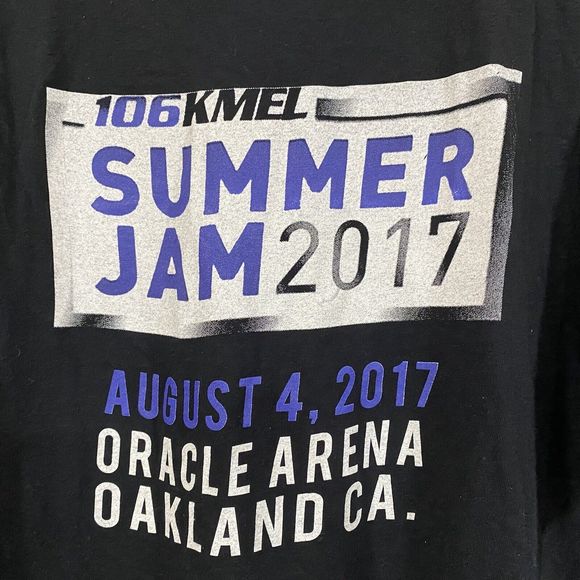 106 KMEL Summer Jam 2017 Shirt Size Large Ty Dolla Russ Meek Mill Post Malone - Picture 4 of 5